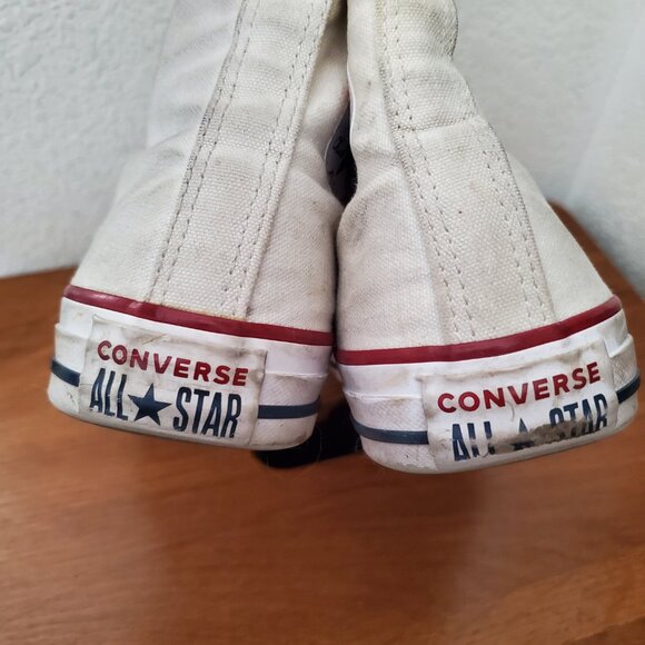 Converse Chuck Taylor All-Star high top white shoes - Picture 7 of 10